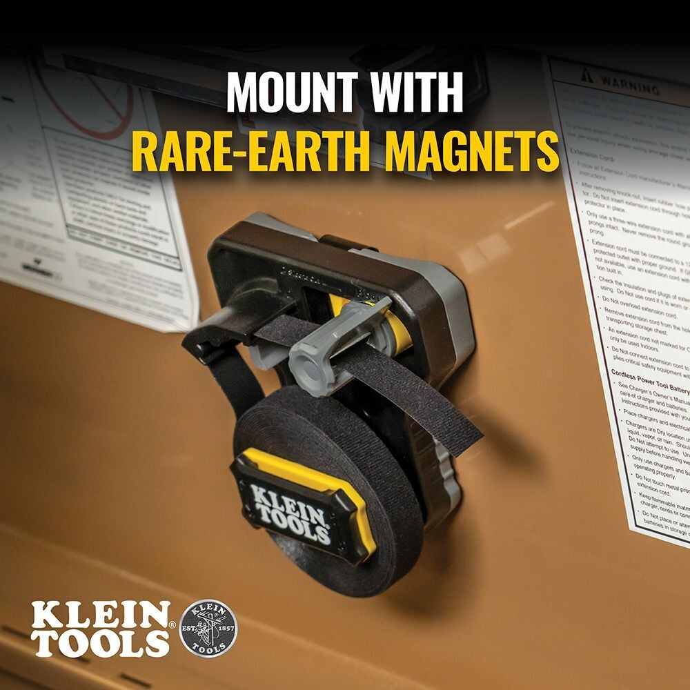 Klein Tools 450-900 Hook and Loop Tape Dispenser, Versatile Cable Ties, Custom