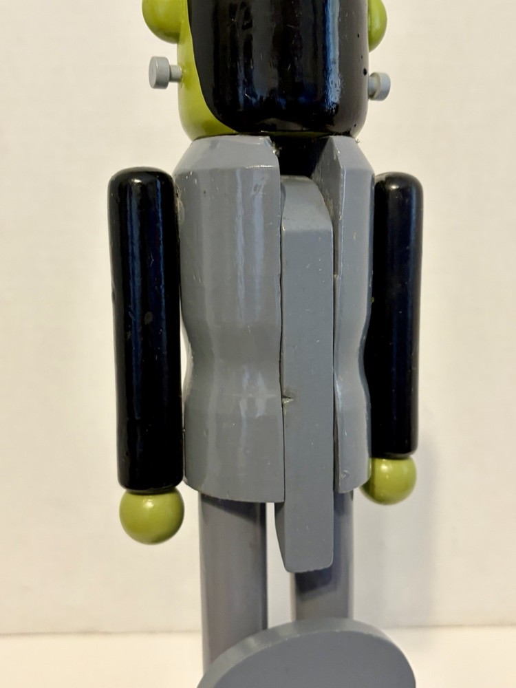 2011 Wooden 15” Frankenstein Monster Nutcracker Halloween decor
