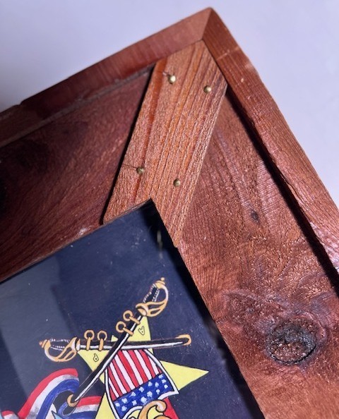 BUFFALO SOLDIERS "BATTLE OF TULAROSA" COMMEMORATIVE POSTER- FRAMED 30" x 24"