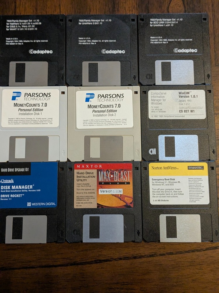 Floppy disc lot