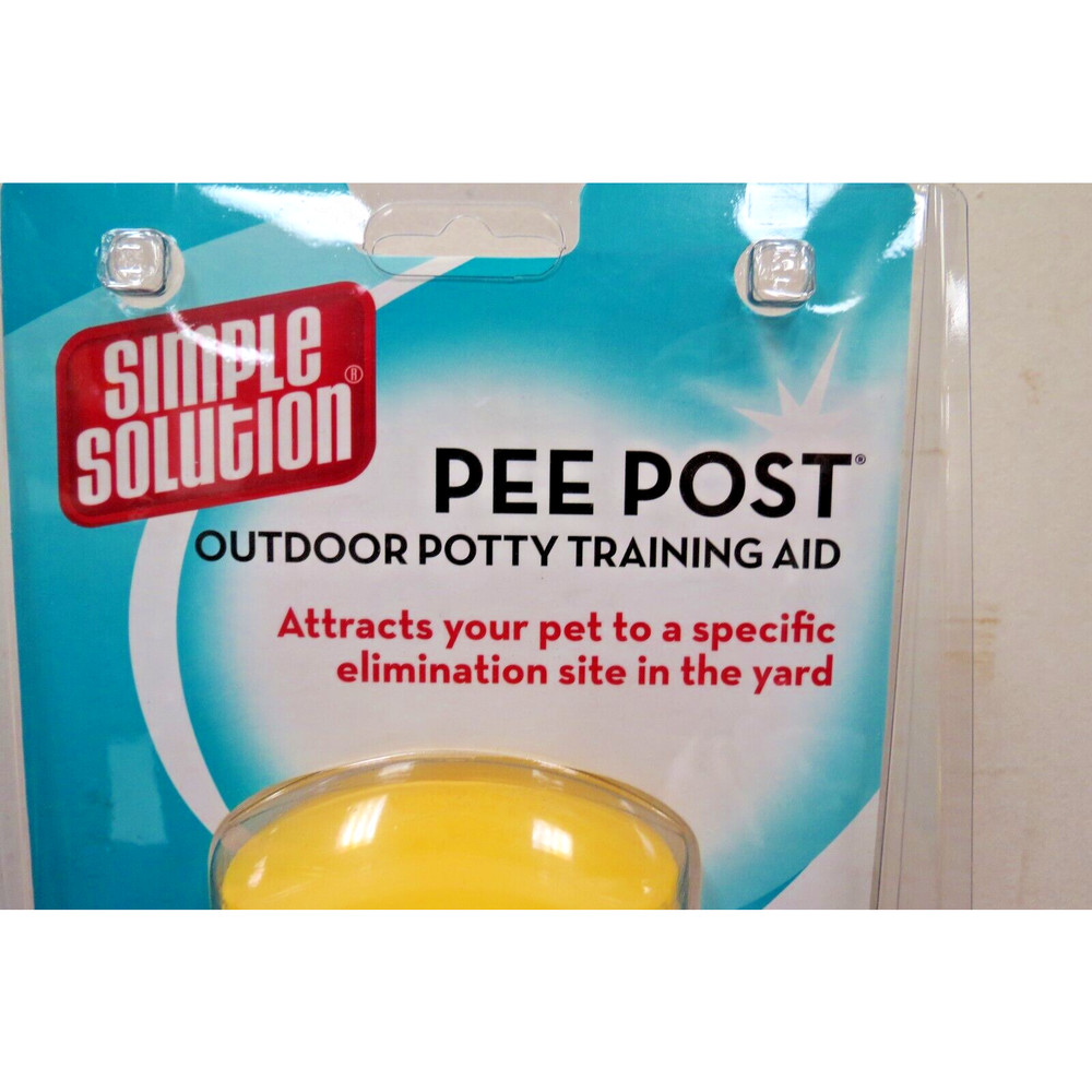 Simple Solution Pee Post Outdoor Potty Training Aid Pheromone Infused Stake