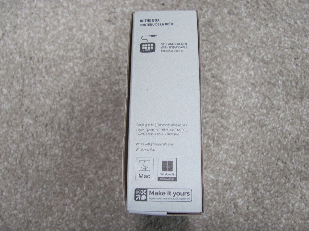 Elgato Stream Deck Neo – 8 Customizable Keys, 2 Touch Points, Speed Through Task