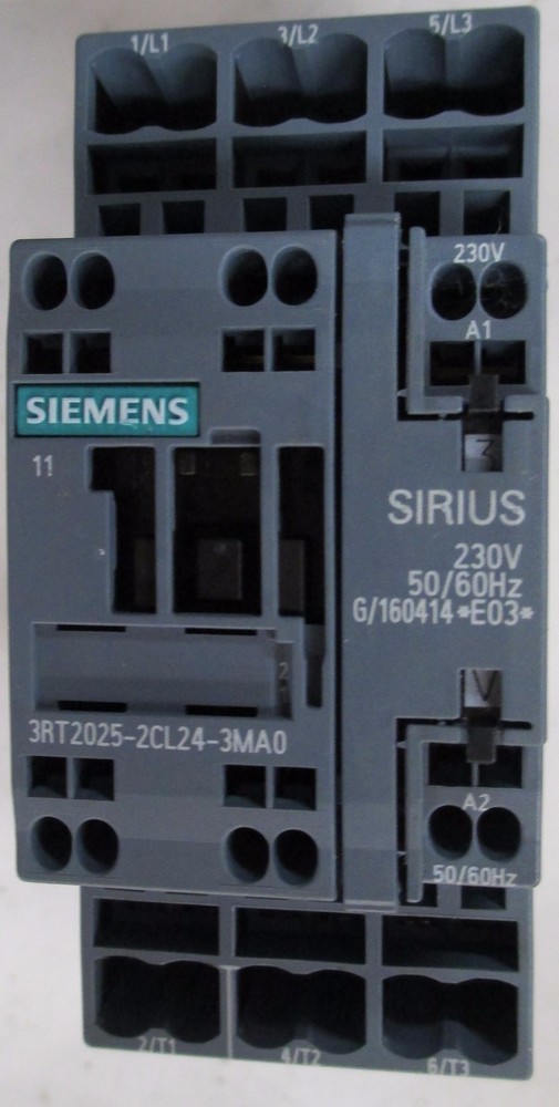 Siemens 3RT2025-2CL24-3MAO 575V Contactor