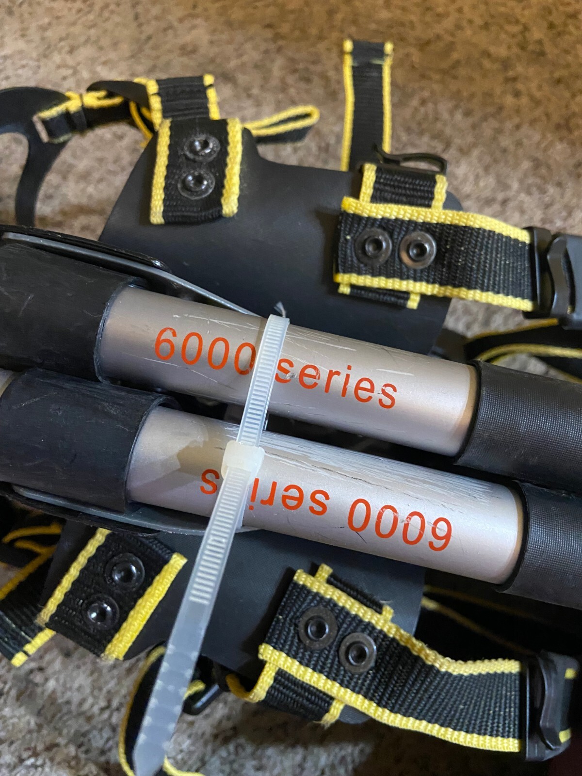 🌊 GRAY BLACK YUKON CHARLIE'S 9x30 930 HIKE SNOW SHOES 6000 SERIES NO POLES - N3