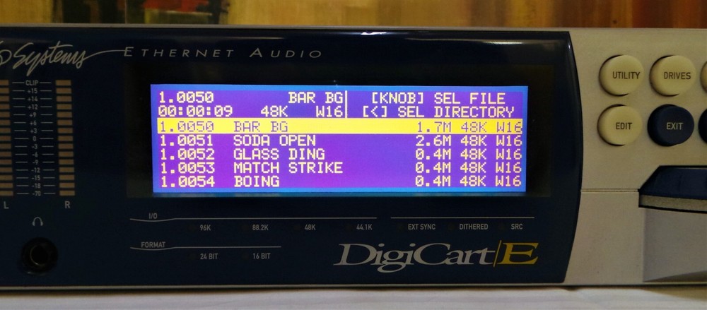 360 Systems Ethernet Audio System Digicart-E Model: E-3000