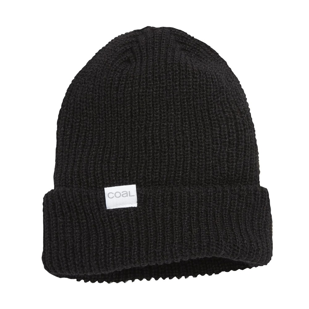 Coal The Stanley Mid Length Beanie, Black