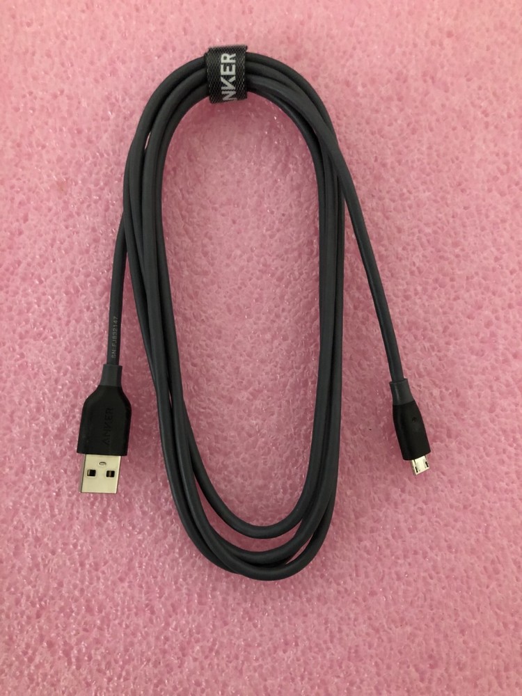 Anker Powerline Micro USB 6ft (Gray) A8133