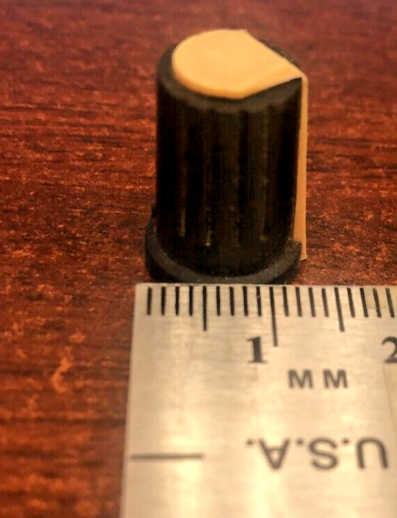 Peavey Mixer / Amplifier Knobs Orange/Pink x 4