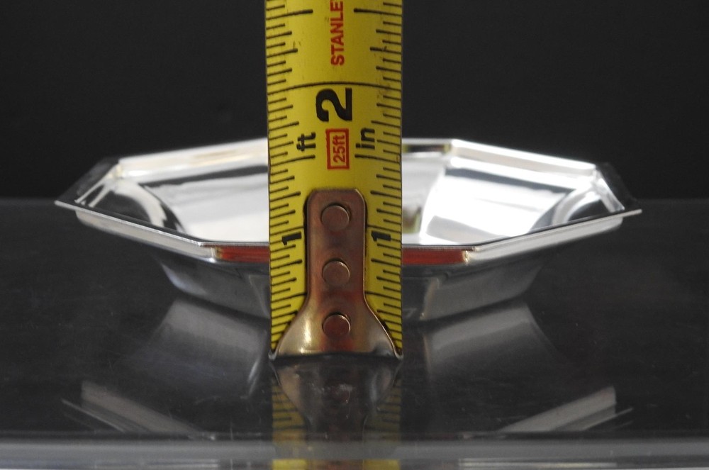 Vintage Silver Plated Tray Plate Bowl 4 3/4" GD15