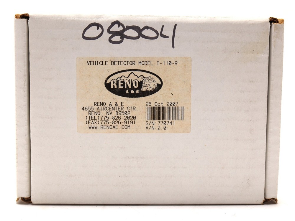 Reno T-110-R Single Channel Loop Detector