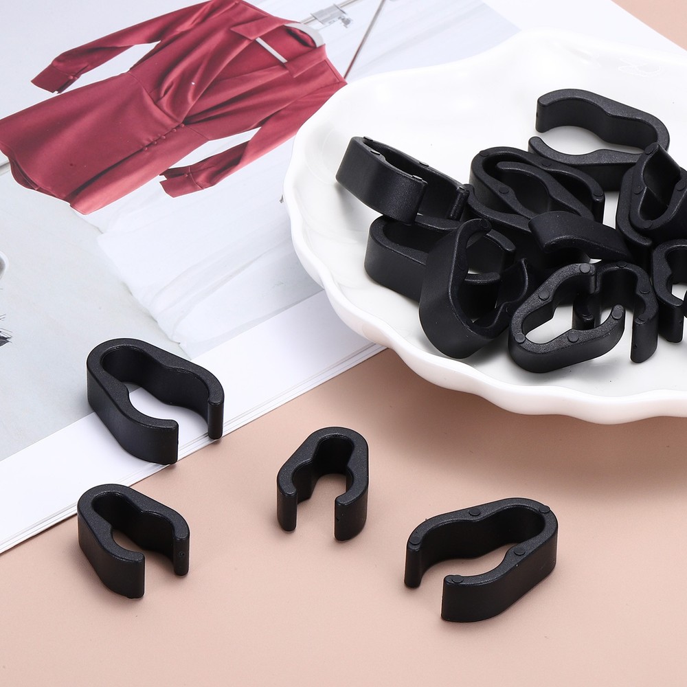 30Pcs 19mm Microphone Cable Clips Universal Microphone Stand Cable Clips