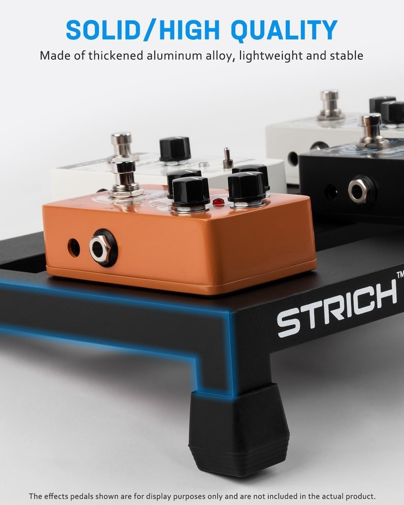 Professional Quality Pedal Board with Unique Angle Design