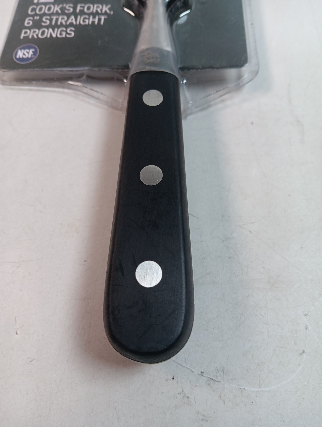 Winco KFP71 7 in Acero Carving Fork