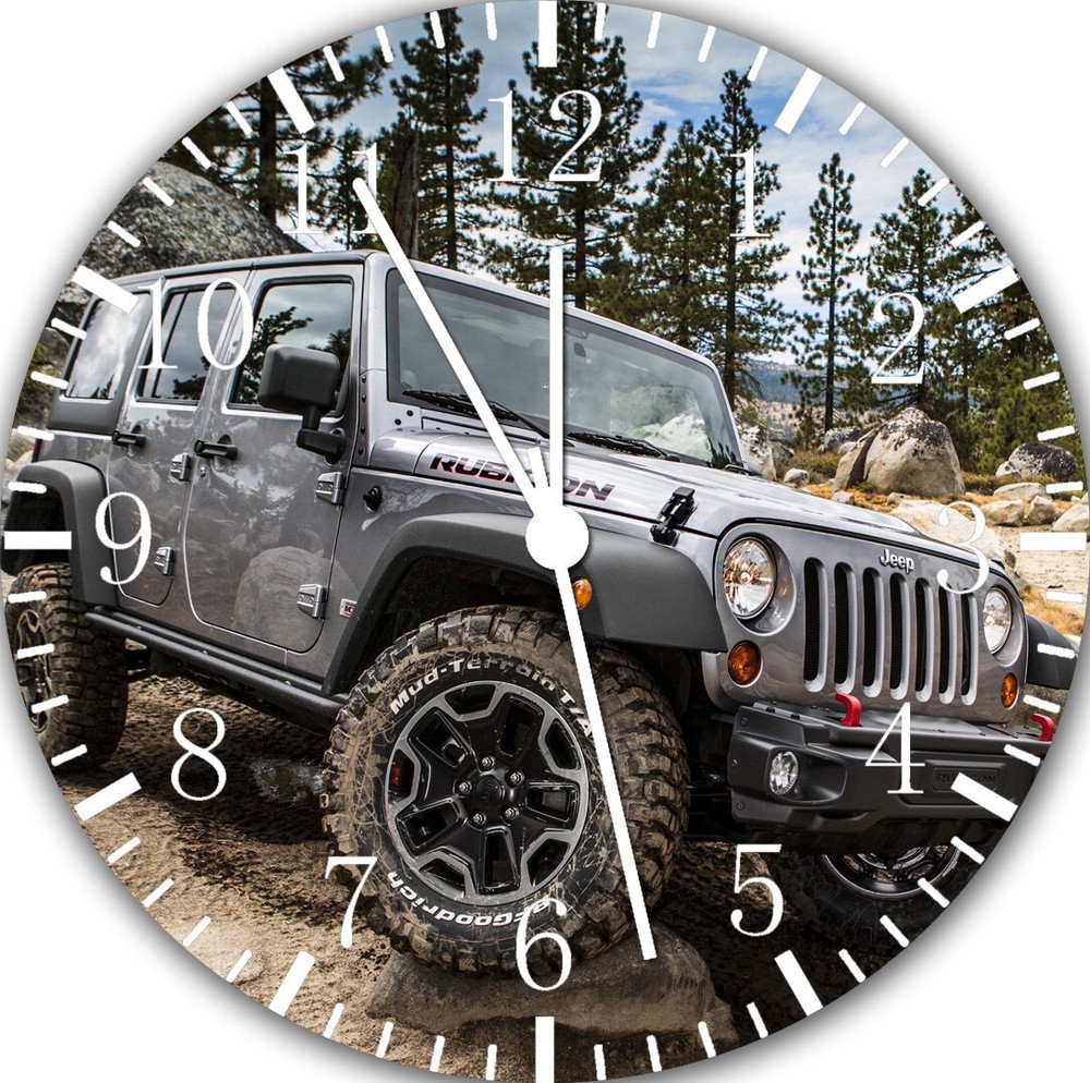 Jeep Wrangler Off Road Wall Clock E216 Personalized option with adding name