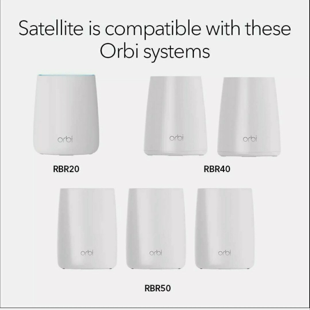 NETGEAR Orbi RBS50v2 AC3000 Satellite WiFi Extender ~ New