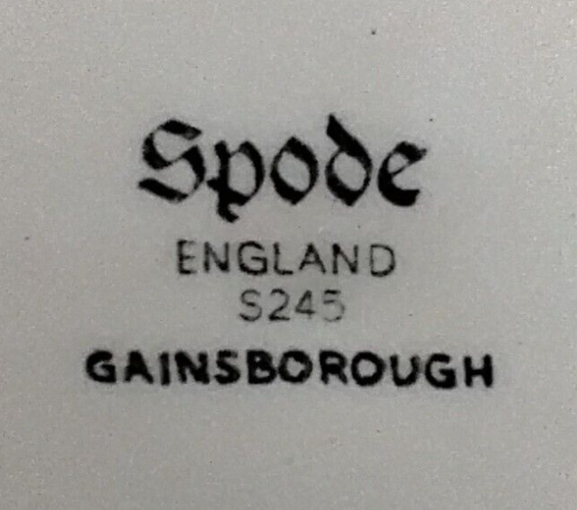 Spode Copeland Gainsborough Ceramic 5-Pc Place Setting - Nice!