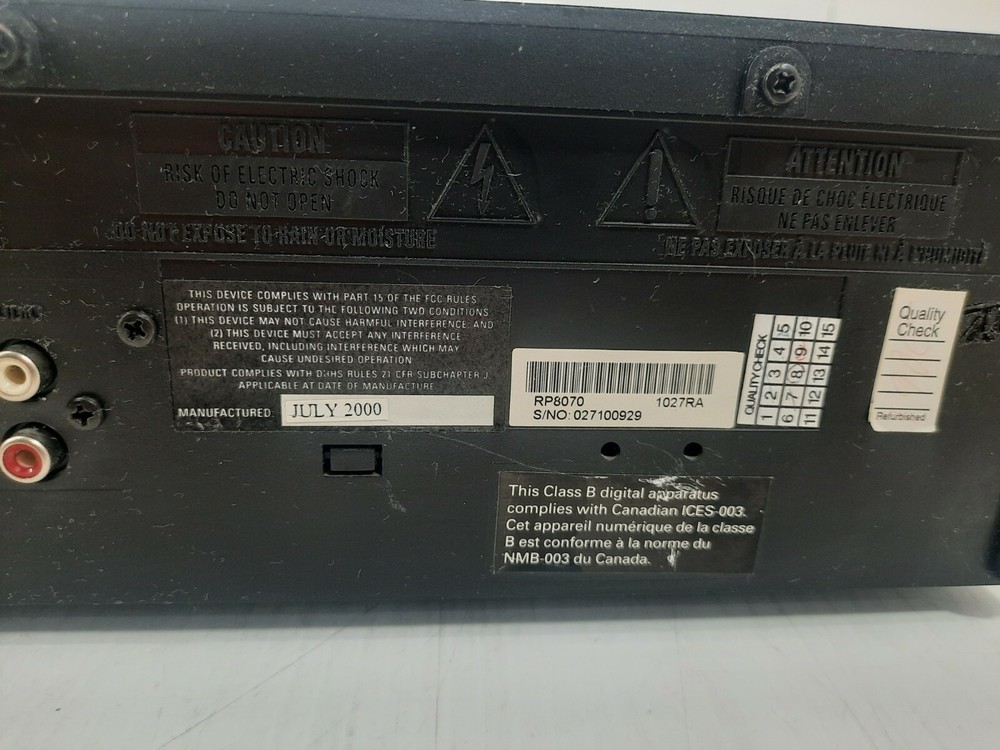 RCA RP-8070D Compact Disc Player 5-CD Changer Stereo System ■JF■ Tested ■JF■