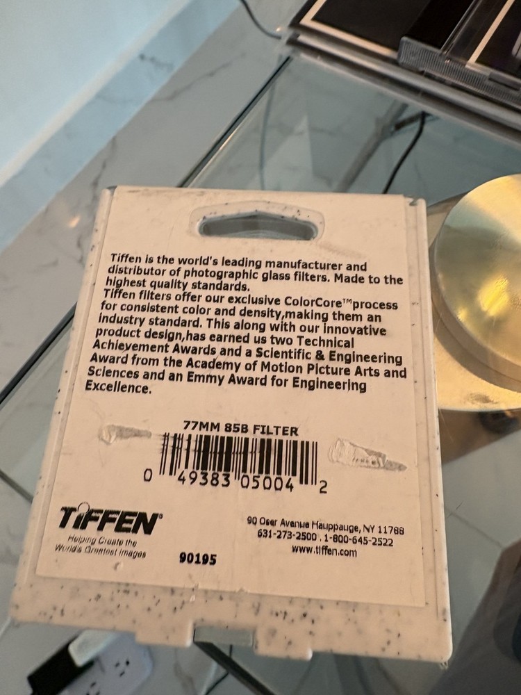 Tiffen 85B (7785B) 77 mm Filter