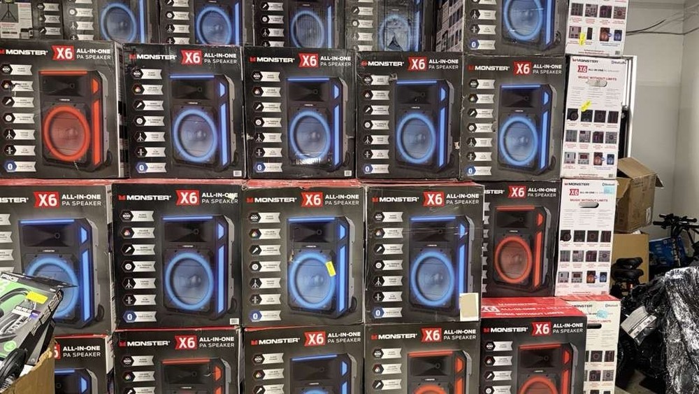 Monster X6 All-in-One PA Bluetooth Speaker System