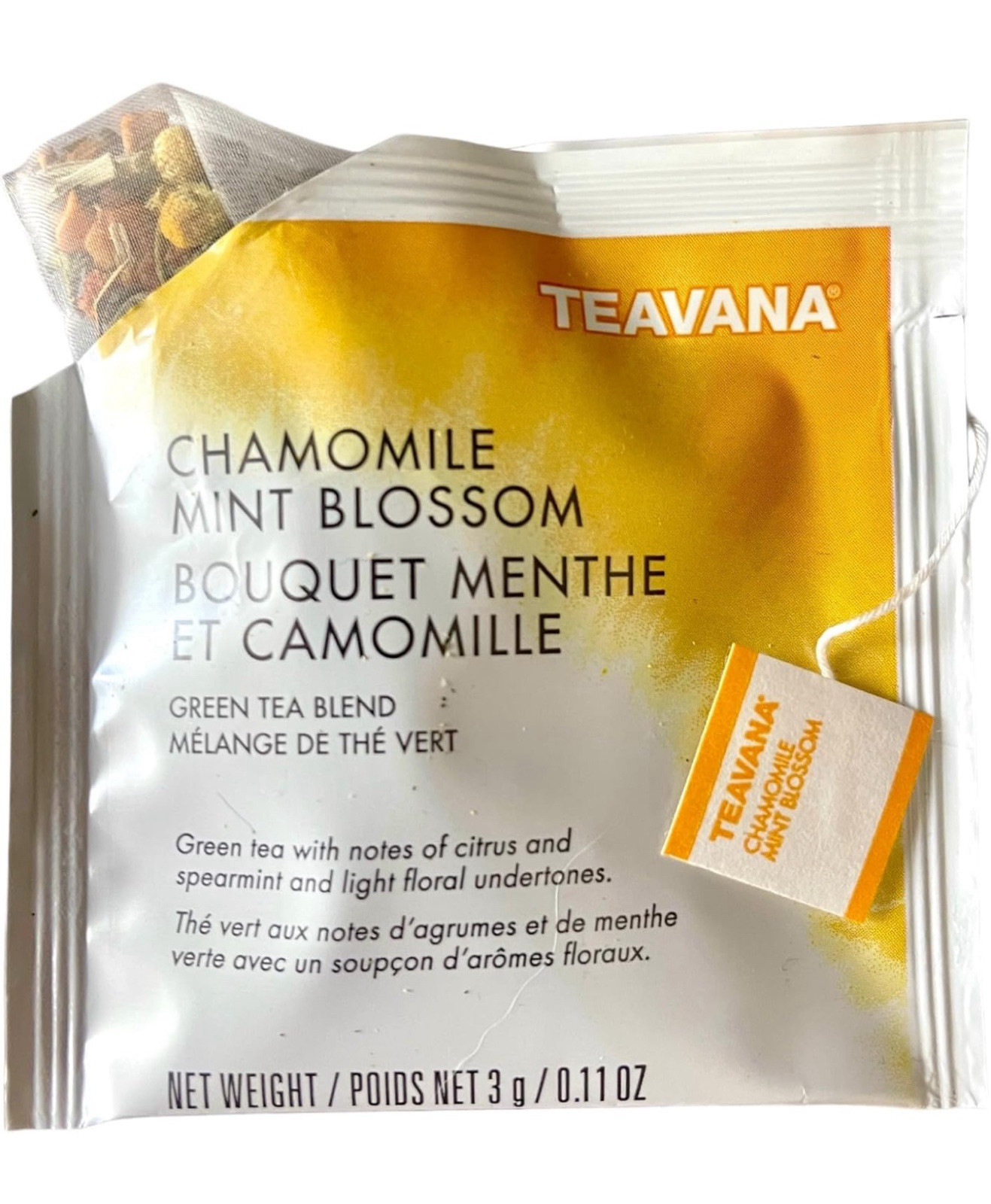 Starbucks Teavana Tea Sachets Chamomile Mint Blossom Herbal 118 Sachets2026-2027