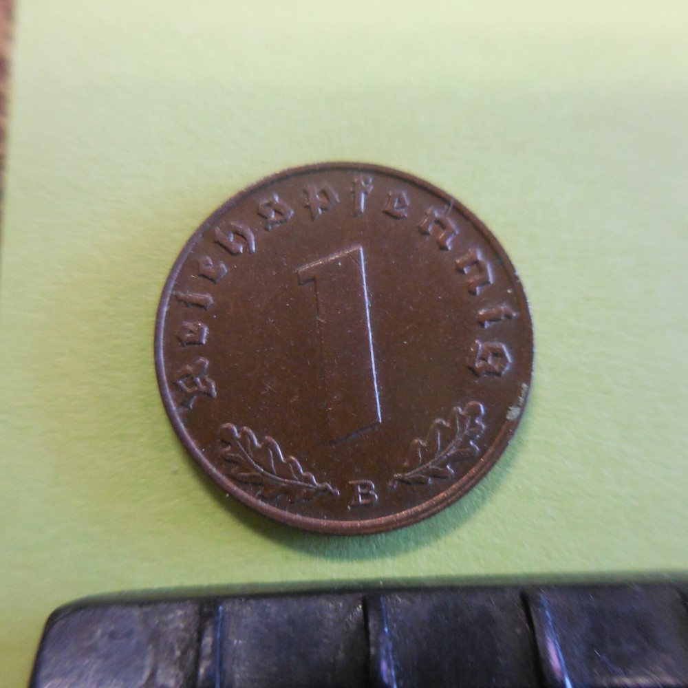 1 Reichspfennig 1939 B Germany Third Reich