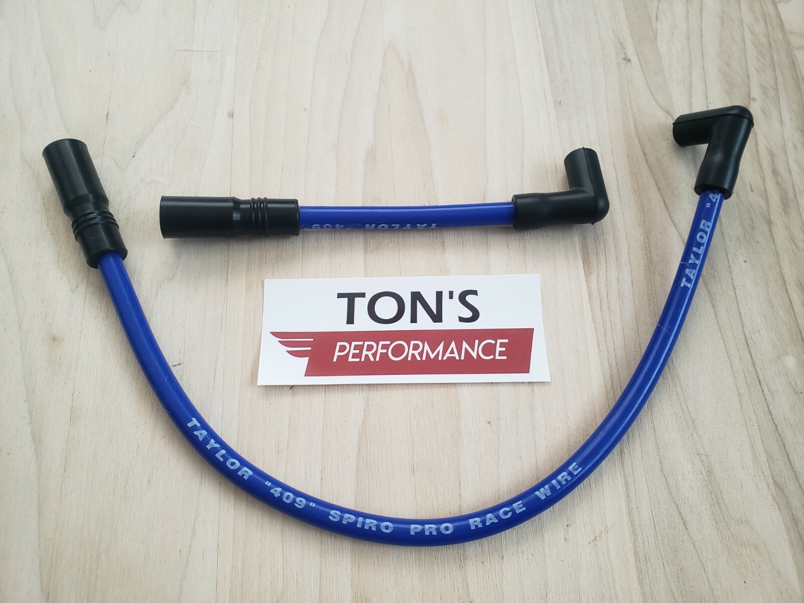 Blue 10.4mm 10mm Harley Davidson Big Twin 99-17 FXD Dyna Softail Spark Plug Wire