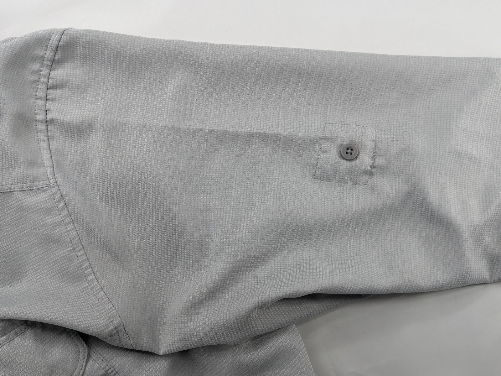 Mountain Hardwear Shirt Mens XL TG Gray Hiking Performance LS Vented