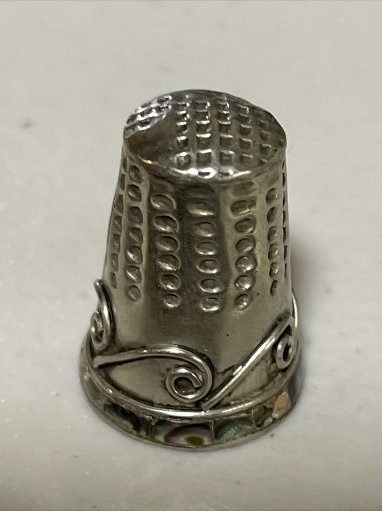 Vintage Sterling Silver Thimble Taller