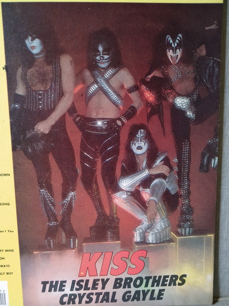 KISS Song Hits Magazine 1977 Nice!