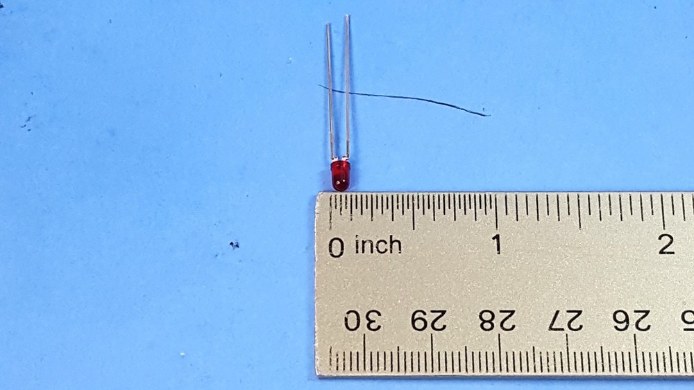 4000 Pcs- RED LED, Round, 3mm