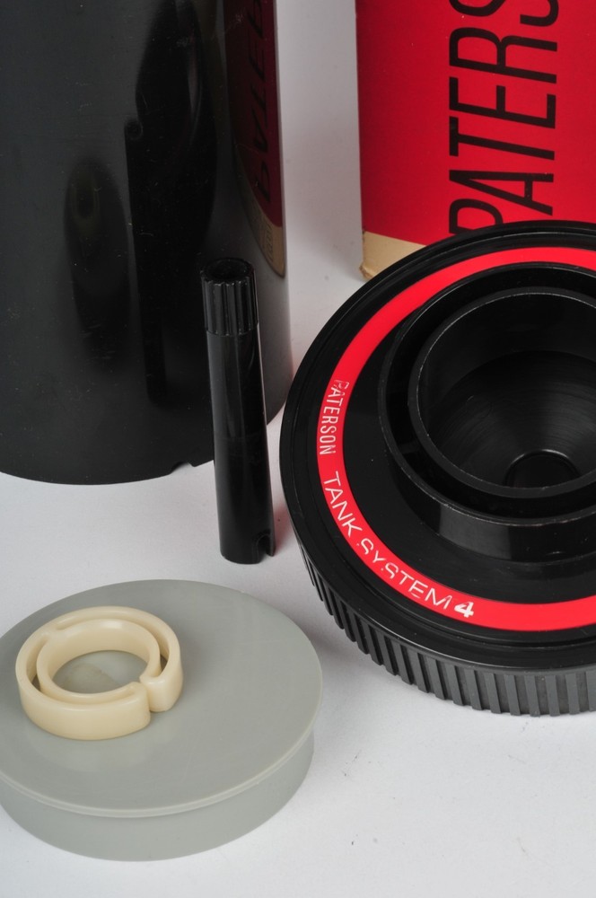 Paterson System 4 Multi Unit 3 Developing Tank with 3 Spirals for up to 8 Films