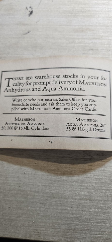 Ammonia Test Paper