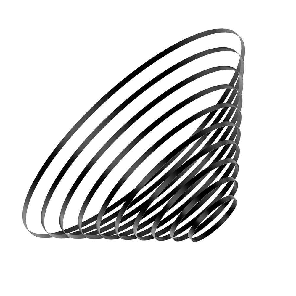 10pcs Turntable Belt Different Specifications Rubber Belt Replace Turntable