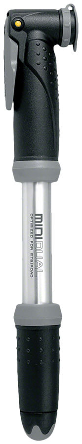 Topeak Mini Master Blaster Frame Pump High Efficiency Dual Action Silver/Black