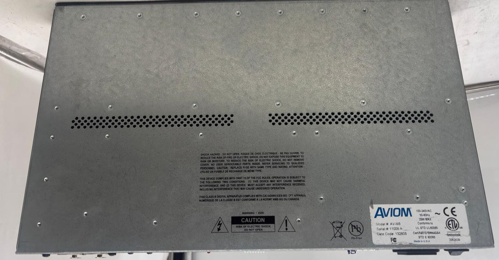 Aviom AV-M8 Eight-Channel Mic Input Module