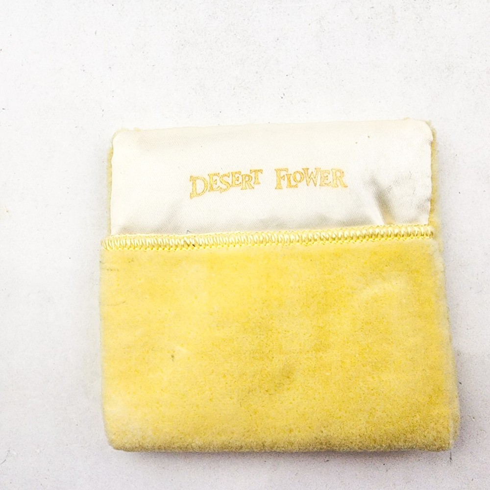 Shulton Desert Flower Dusting Powder Puff Yellow Replacement Part