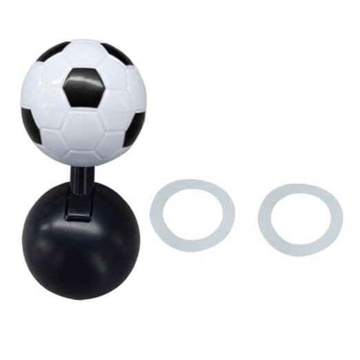 Universal Car Push Start Button Cover - Ball-Bar Rocker Switch, Interior Black