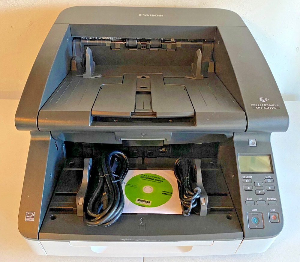 Canon ImageFormula DR-G2110 Production Document Scanner 5K scans. USB & Network