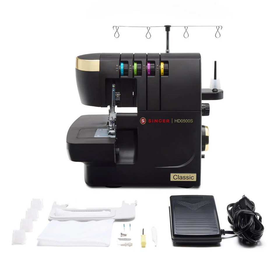 Singer HD0500S Classic Black Serger Machine