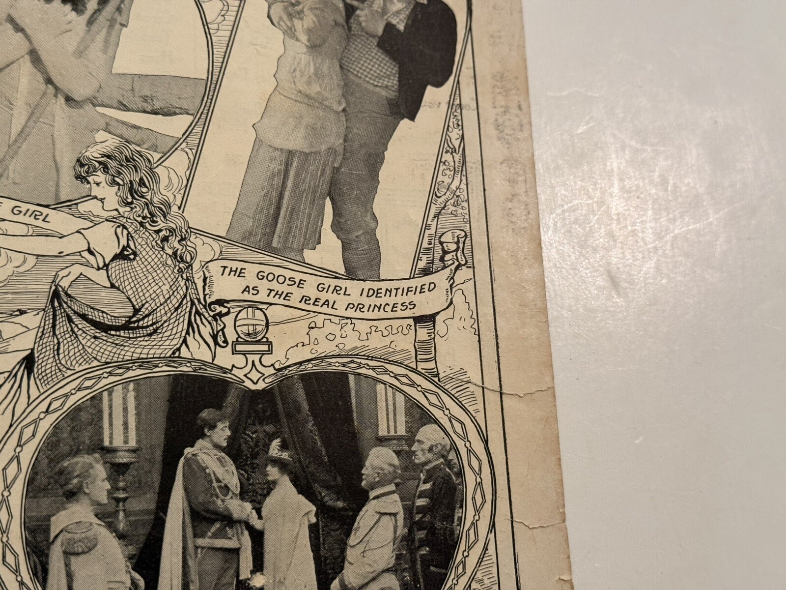 MARGUERITE CLARK ORIGINAL GOOSE GIRL HERALD 1915