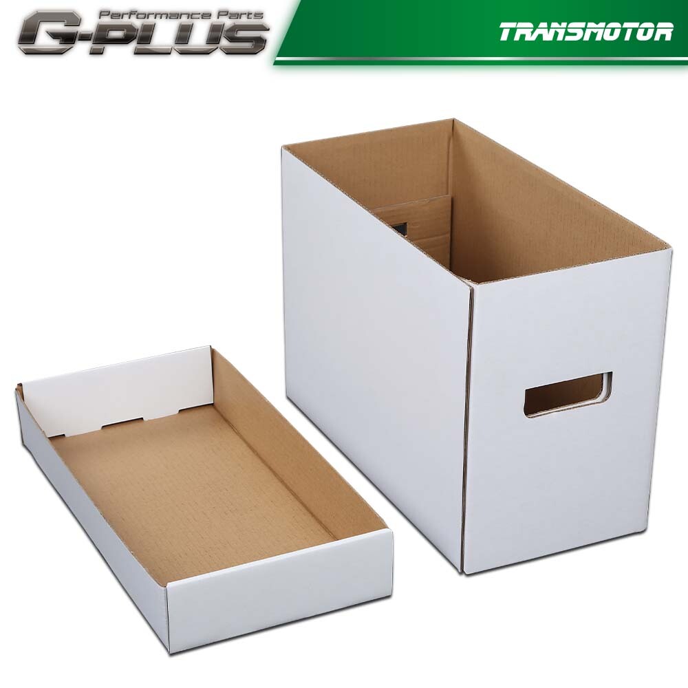 3Pcs Comic Books Storage Boxes Short Holds 150-175 Stackable Durable Archive