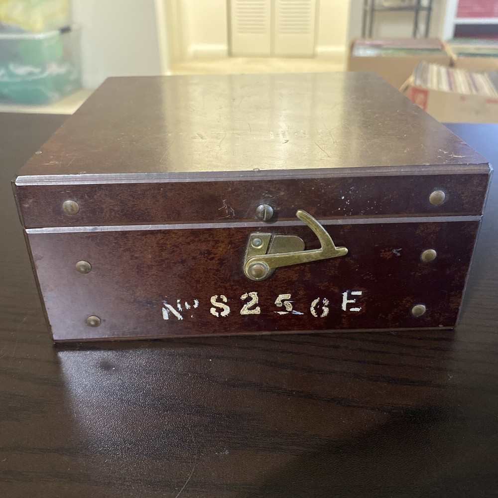 Royal Navy Azimuth Circle Pattern 1152 With Wooden Case Instructions