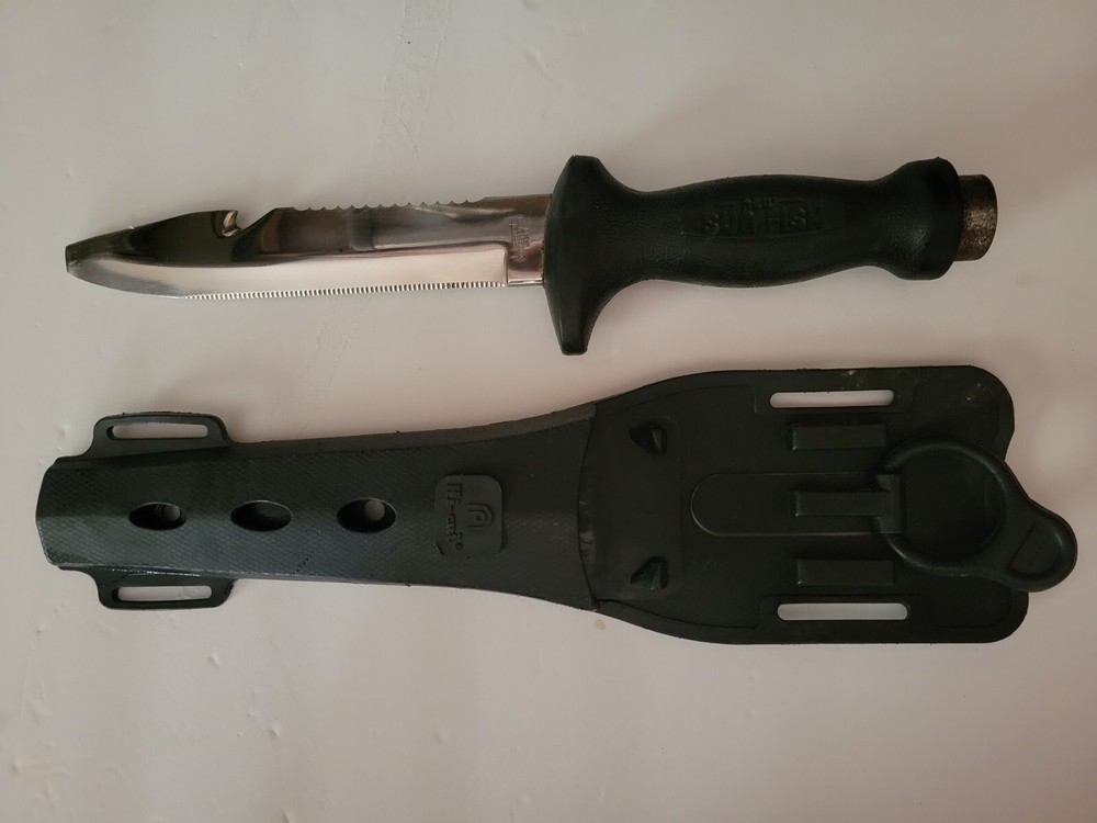 Vintage Sun Fish Scuba Knife