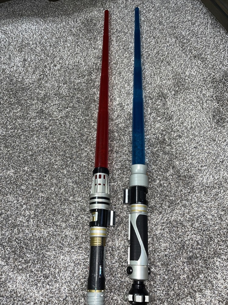 2 lightsabers Red One Doesn’t Light Up