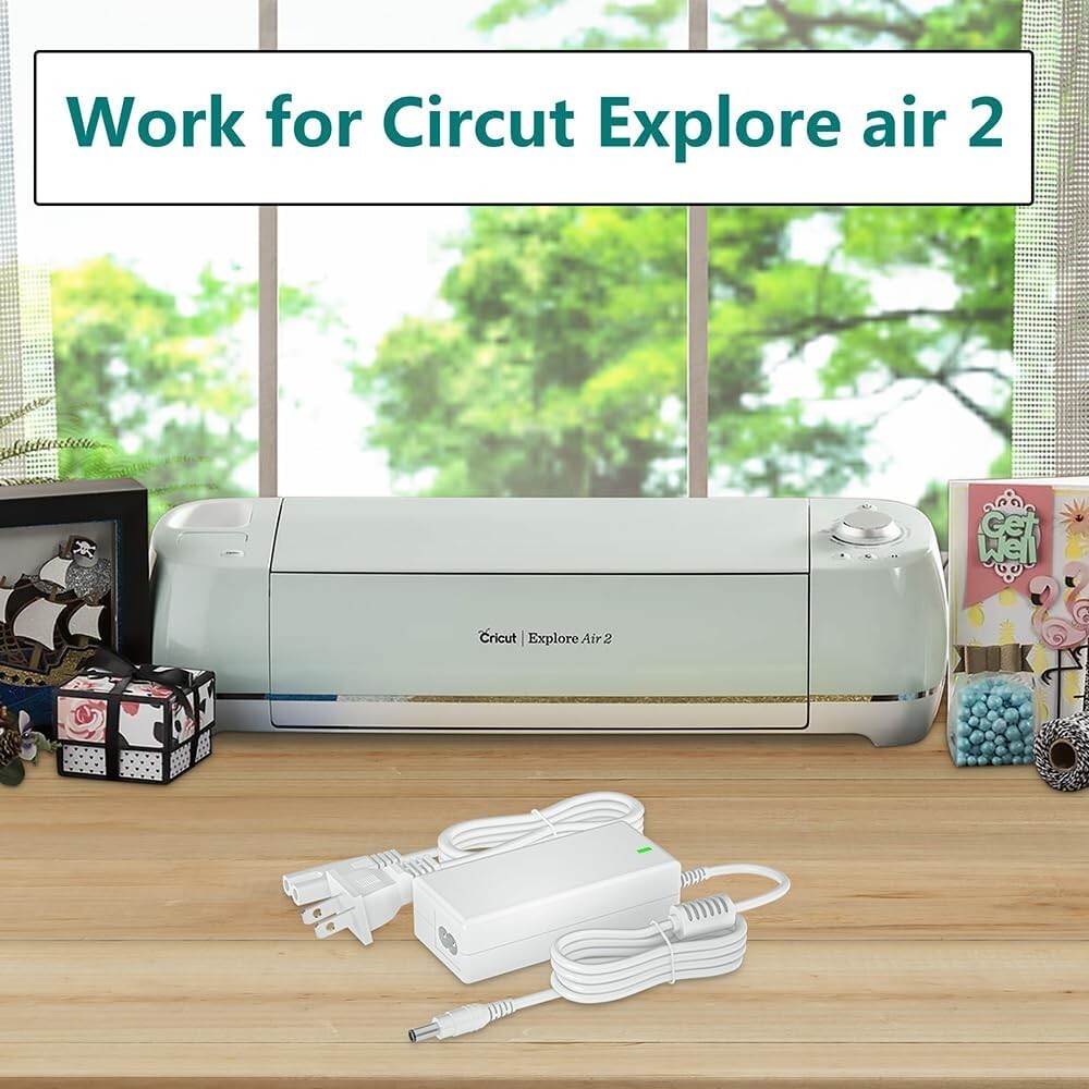 Compatible AC Adapter for Cricut Explore/Explore Air/Explore One/Expression 2
