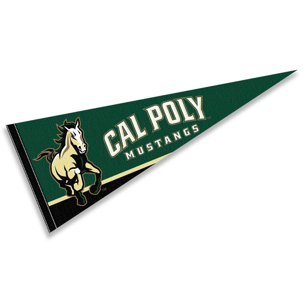 Cal Poly Mustangs 12x30 Felt Pennant