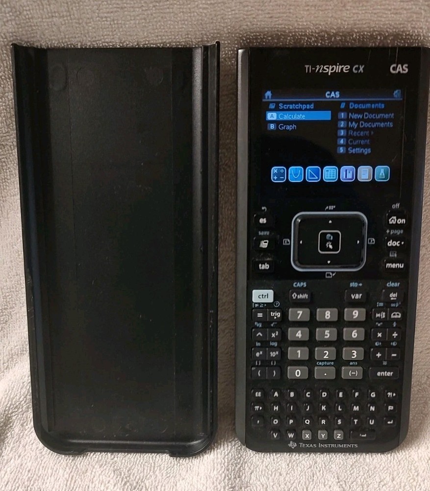 Texas Instruments TI-Nspire CX Graphing Calculator LCD Display Handheld Battery