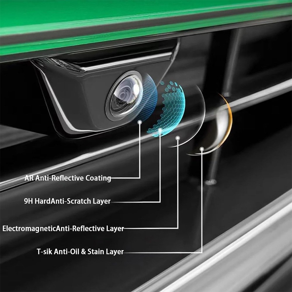 2PCS/1 Pair Car Camera Lens Protector Car Backup Camera Protective Cover Sticker