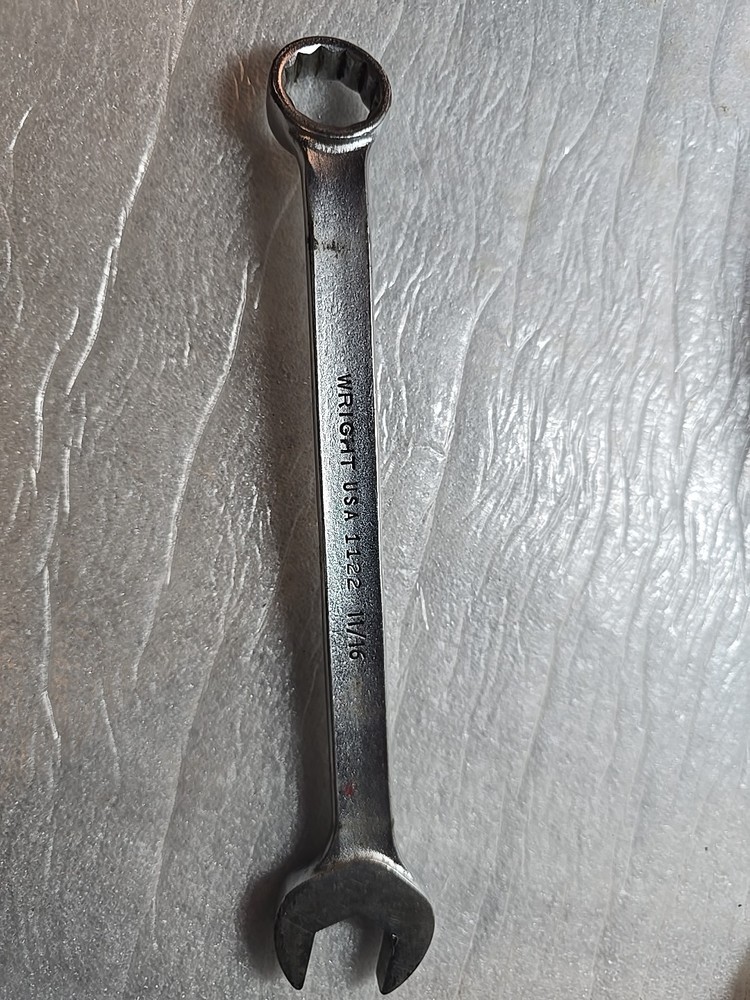 Wright Tools 1122 11/16-Inch 12 Point Combination Wrench