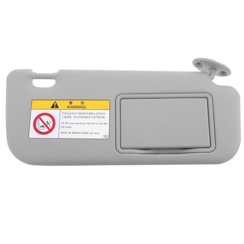 Sun Visor Right Side Visor Replacement Sun Block for Car Right Passenger Grey